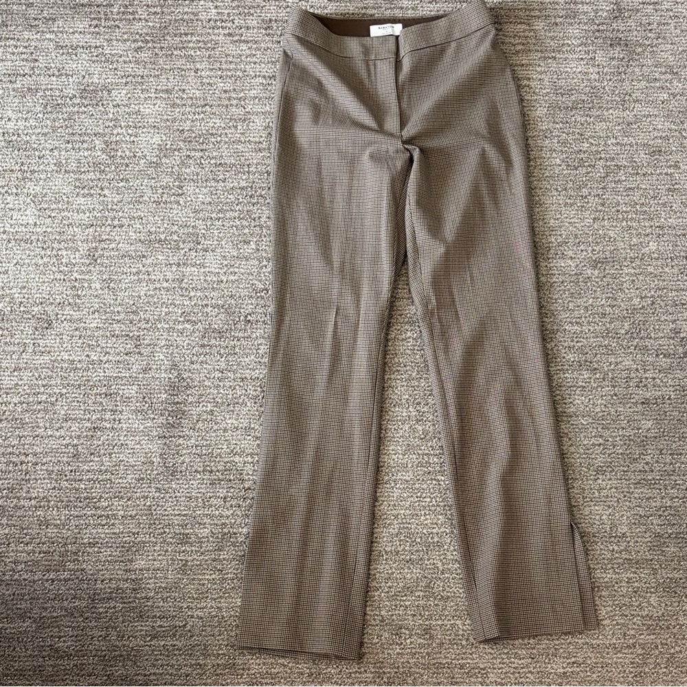 Babaton Tan Straight Leg Women's Pants